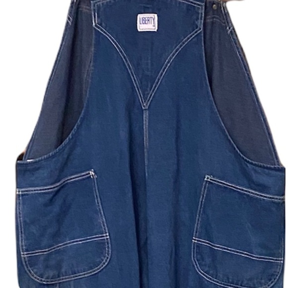 Liberty Mens 56” x 32” Denim Overalls - Picture 8 of 12